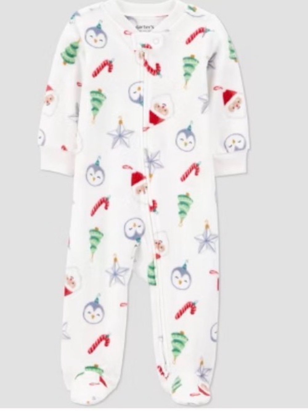 Carters holiday footie pajama - NEW